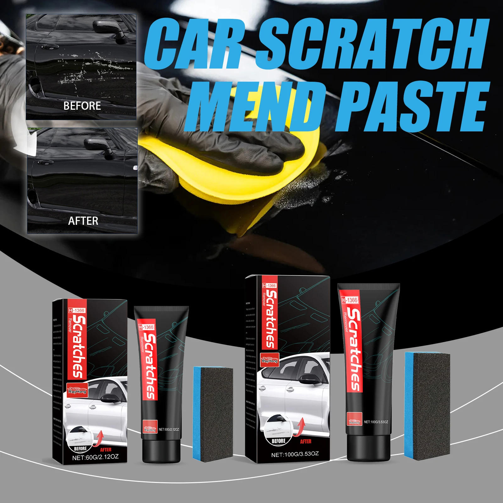 Автомобильная паста для ремонта царапин, уход за краской, средство для удаления царапин, инструменты для ухода за краской, средство для удаления царапин, ремонт царапин 
Автомобильная паста для ремонта царапин, уход за краской, средство для удаления царапин, инструменты для ухода за краской, средство для удаления царапин, ремонт царапин