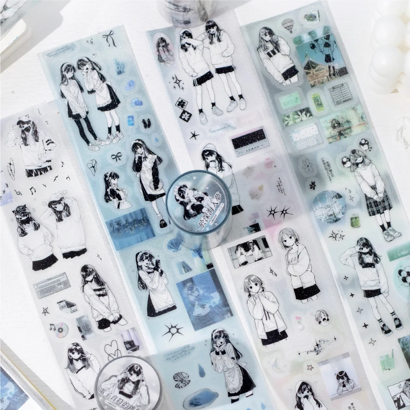 8packs/LOT Xiaoman Spring Song series cute lovely retro decorative PET tape
8packs/LOT Xiaoman Spring Song series cute lovely retro decorative PET tape