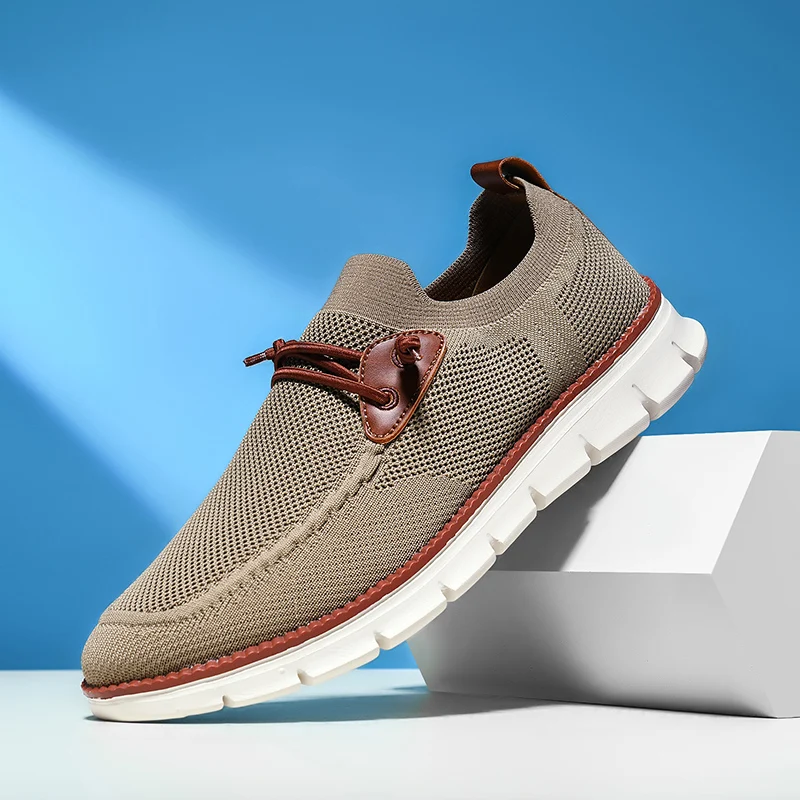 Men All Weather Athletic Casual Footwear Wear Resistant Breathable Mesh Cushioned Sole Non Slip Outdoor Walking Street Sneakers
Men All Weather Athletic Casual Footwear Wear Resistant Breathable Mesh Cushioned Sole Non Slip Outdoor Walking Street Sneakers