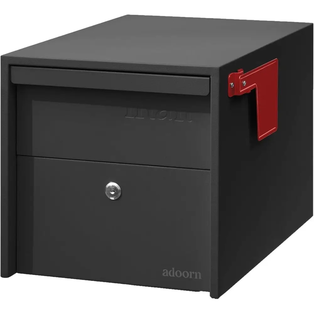 Почтовый ящик с креплением на стойку | Маленький (черный), размер 12 x 12 x 18,5 (HxWxD), противоугонный почтовый ящик с 2 ключами, современный почтовый ящик с флагом
Почтовый ящик с креплением на стойку | Маленький (черный), размер 12 x 12 x 18,5 (HxWxD), противоугонный почтовый ящик с 2 ключами, современный почтовый ящик с флагом