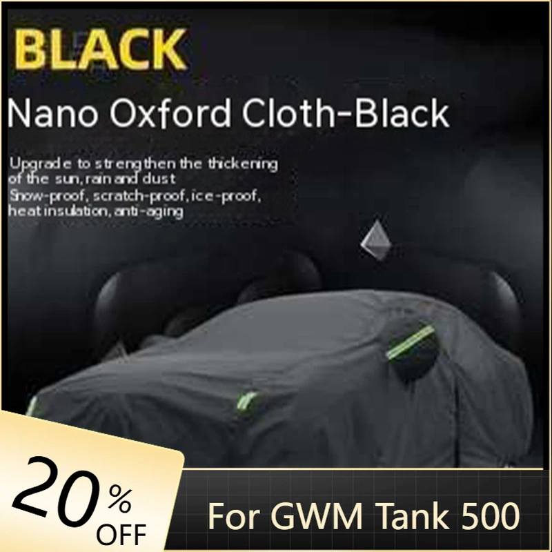 Protection Full Car Covers Snow Cover Sunshade Waterproof Dustproof Exterior Car accessories For Tank 500
Protection Full Car Covers Snow Cover Sunshade Waterproof Dustproof Exterior Car accessories For Tank 500