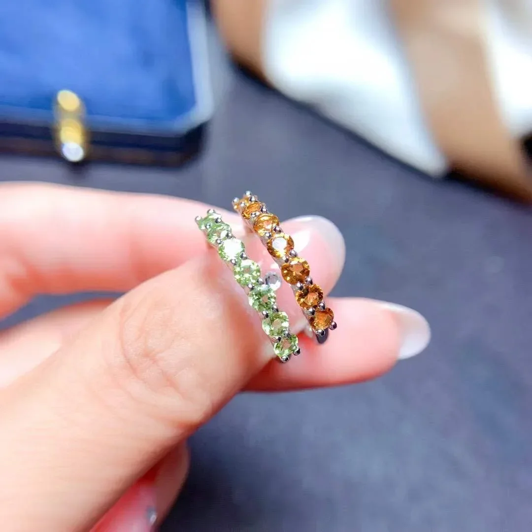 Natural Peridot Ring Topaz Ring Women's Gifts Simple and Exquisite Hot Sale Girls Gifts Free Shipping Clearance Sale
Natural Peridot Ring Topaz Ring Women's Gifts Simple and Exquisite Hot Sale Girls Gifts Free Shipping Clearance Sale