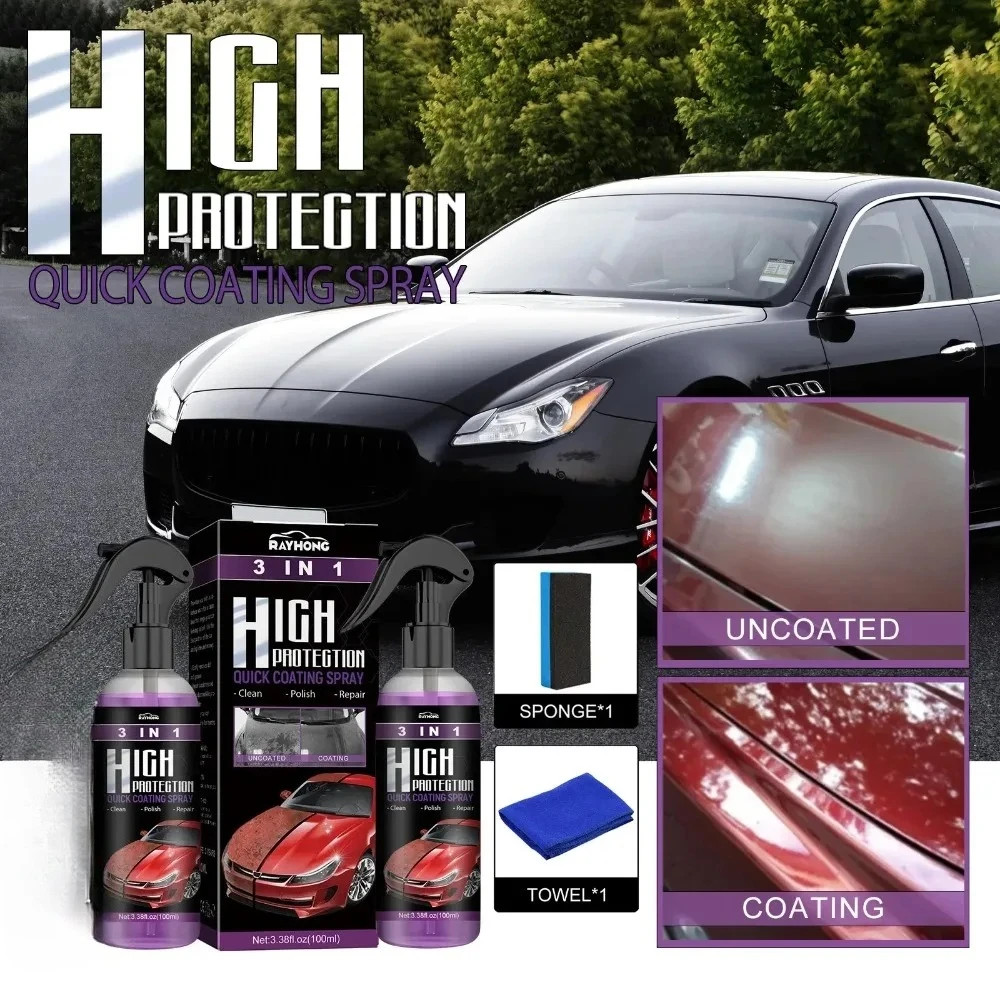 Многофункциональное керамическое покрытие 3-в-1: гидрофобное, с интенсивным блеском, для стекла, колес, краски, герметик, спрей для детейлинга
Многофункциональное керамическое покрытие 3-в-1: гидрофобное, с интенсивным блеском, для стекла, колес, краски, герметик, спрей для детейлинга