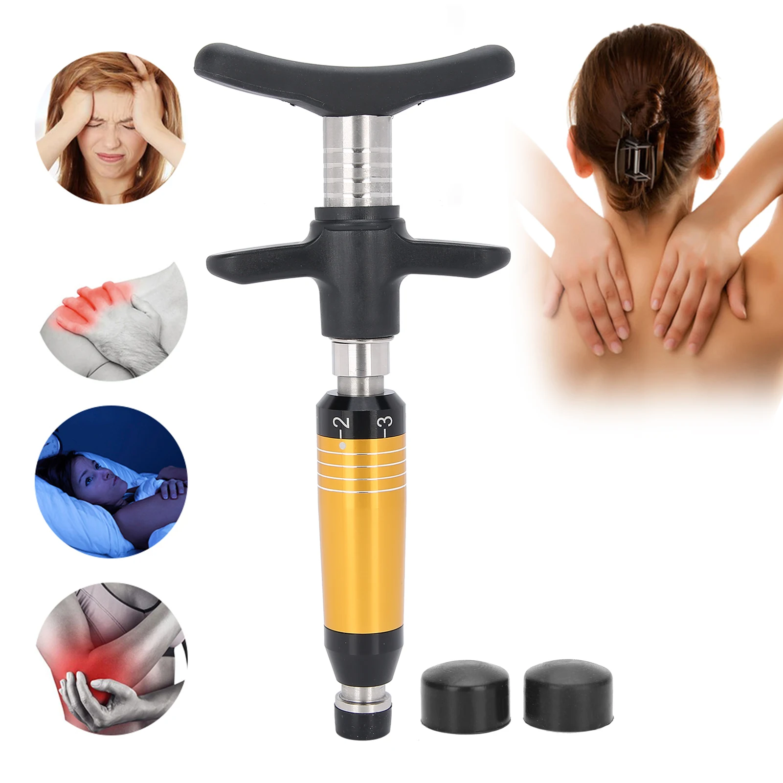Manual Chiropractic Tool Chiropractic Adjusting Tool Manual Spine Correction Gun Massage Handheld Spine Adjuster
Manual Chiropractic Tool Chiropractic Adjusting Tool Manual Spine Correction Gun Massage Handheld Spine Adjuster