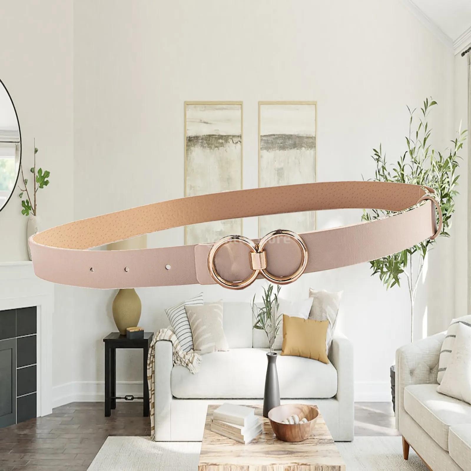 Women Belt Adjustable Casual Fashion Costume Accessories Snap Buckle Belt PU Leather Belt for Skirts Jeans Sweater Pants Dresses
Women Belt Adjustable Casual Fashion Costume Accessories Snap Buckle Belt PU Leather Belt for Skirts Jeans Sweater Pants Dresses