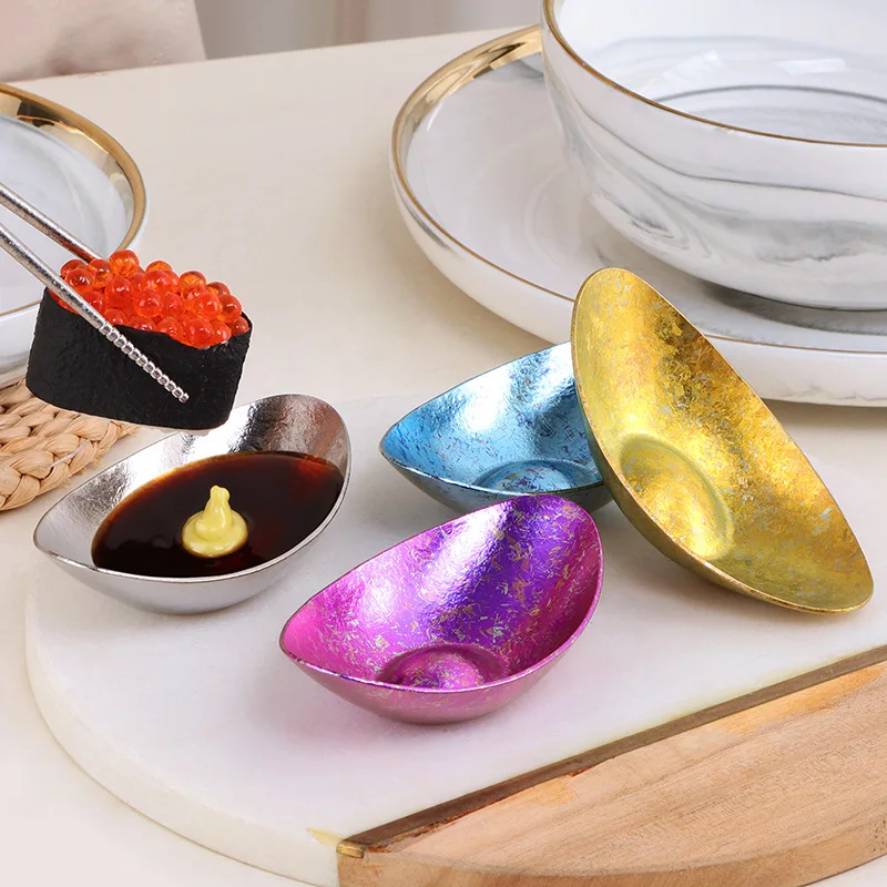 LMM pure titanium thickened dipping plate ingot plate household portable plate picnic tableware
LMM pure titanium thickened dipping plate ingot plate household portable plate picnic tableware