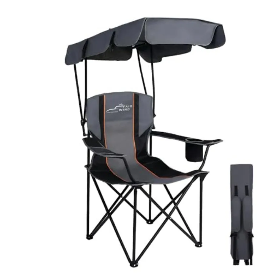 Portable Canopy Camping Chair 380 LBS Capacity Heavy Duty Oversized Folding Lawn Chair with Sunshade for Beach Fishing Sports a
Portable Canopy Camping Chair 380 LBS Capacity Heavy Duty Oversized Folding Lawn Chair with Sunshade for Beach Fishing Sports a