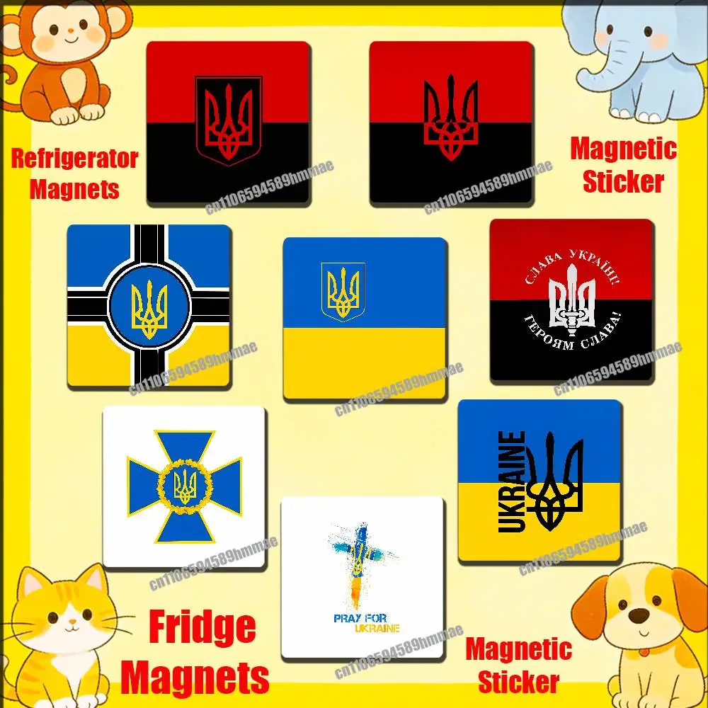 For Ukraine Cross Ukrainian Flag Fridge Freezer Refrigerator Magnets Kitchen Metal Cabinet Magnetic Sticker Card
For Ukraine Cross Ukrainian Flag Fridge Freezer Refrigerator Magnets Kitchen Metal Cabinet Magnetic Sticker Card