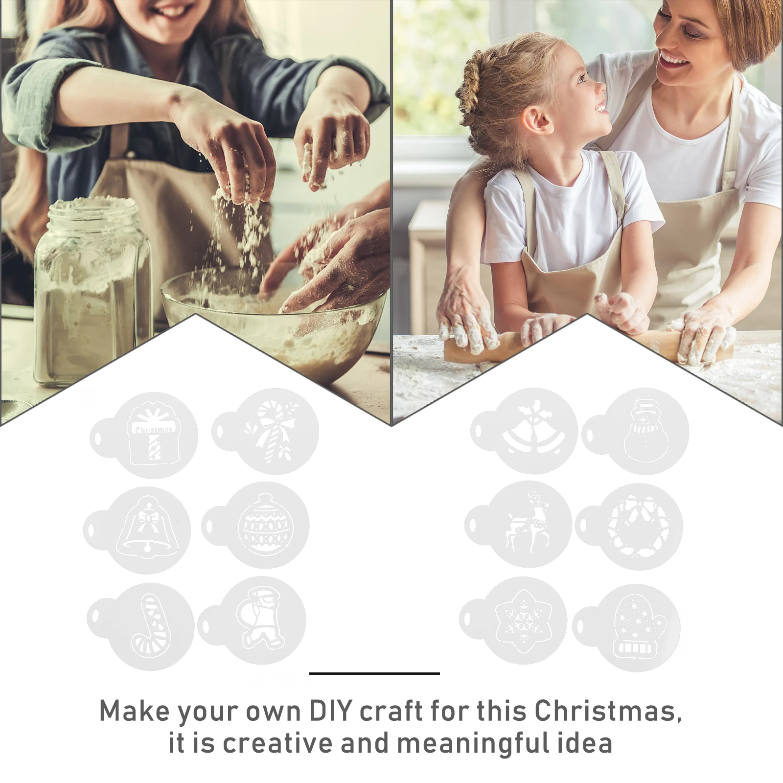 22pcs Christmas Fondant Molds Cake Decorating Stencil Embossing Baking Diy Cookie Cupcake Dessert Mold Creative Gift
22pcs Christmas Fondant Molds Cake Decorating Stencil Embossing Baking Diy Cookie Cupcake Dessert Mold Creative Gift
