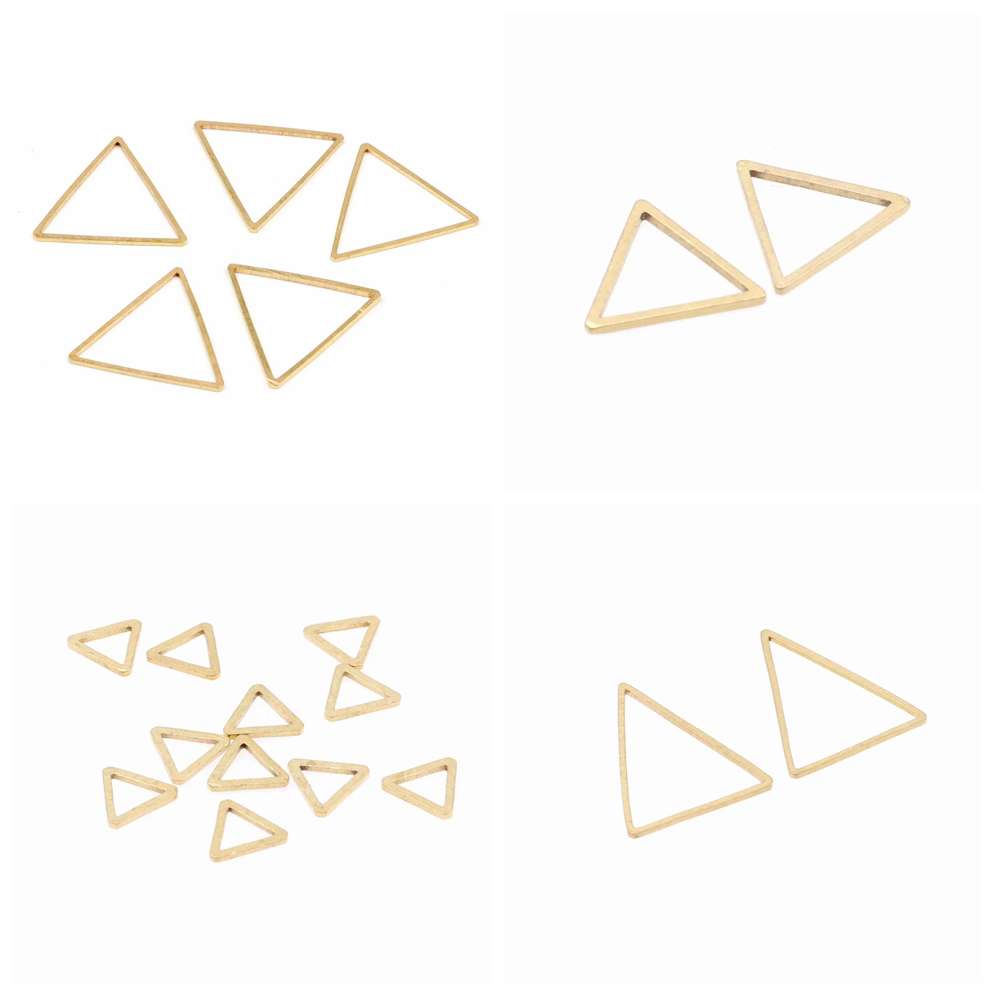 Hammered Brass Charms,Triangle connector,Findings Accessories For Diy Earrings Necklace Bracelet DIY Making,Jewelry Supplies
Hammered Brass Charms,Triangle connector,Findings Accessories For Diy Earrings Necklace Bracelet DIY Making,Jewelry Supplies