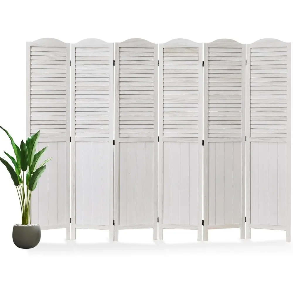 Room Partitions and Dividers, 68.9 Inch Temporary Wall with Double Hinges, Wooden Louver & MDF Stable Screens
Room Partitions and Dividers, 68.9 Inch Temporary Wall with Double Hinges, Wooden Louver & MDF Stable Screens