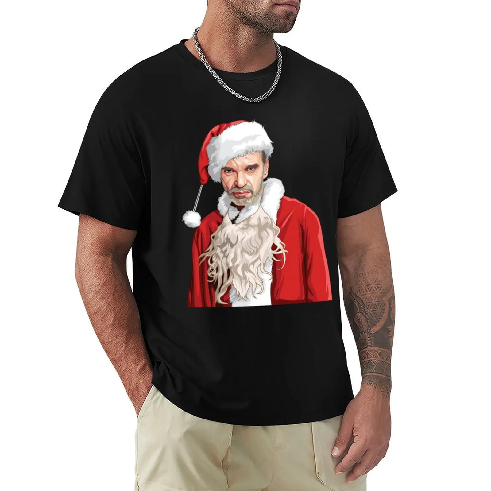 Bad Santa T-Shirt Anti-Pilling Casual T-Shirt
Bad Santa T-Shirt Anti-Pilling Casual T-Shirt