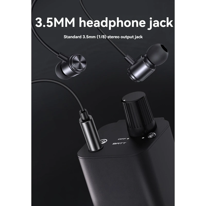 Headphone Amplifier Portable in Ear Headphone Amplificador Headphone Monitor Amp with XLR and TRS
Headphone Amplifier Portable in Ear Headphone Amplificador Headphone Monitor Amp with XLR and TRS