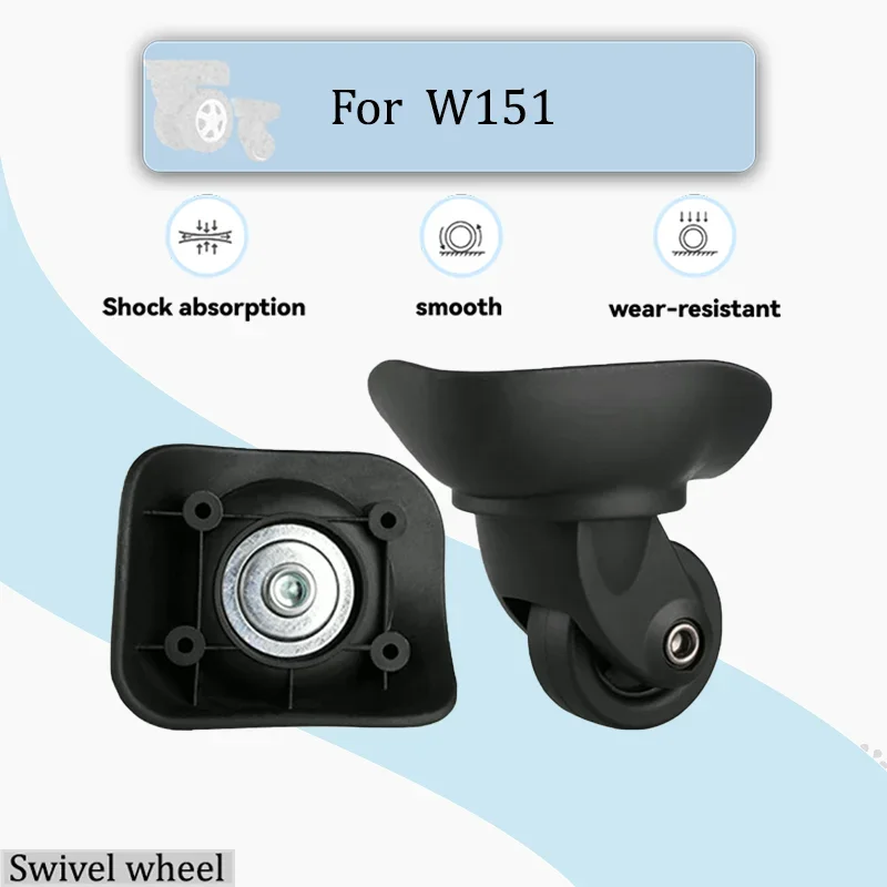 For W151 Universal Luggage Trolley Replacement Parts — Premium Quality Swivel Castor Repair Components Smooth and Silent Travel
For W151 Universal Luggage Trolley Replacement Parts — Premium Quality Swivel Castor Repair Components Smooth and Silent Travel