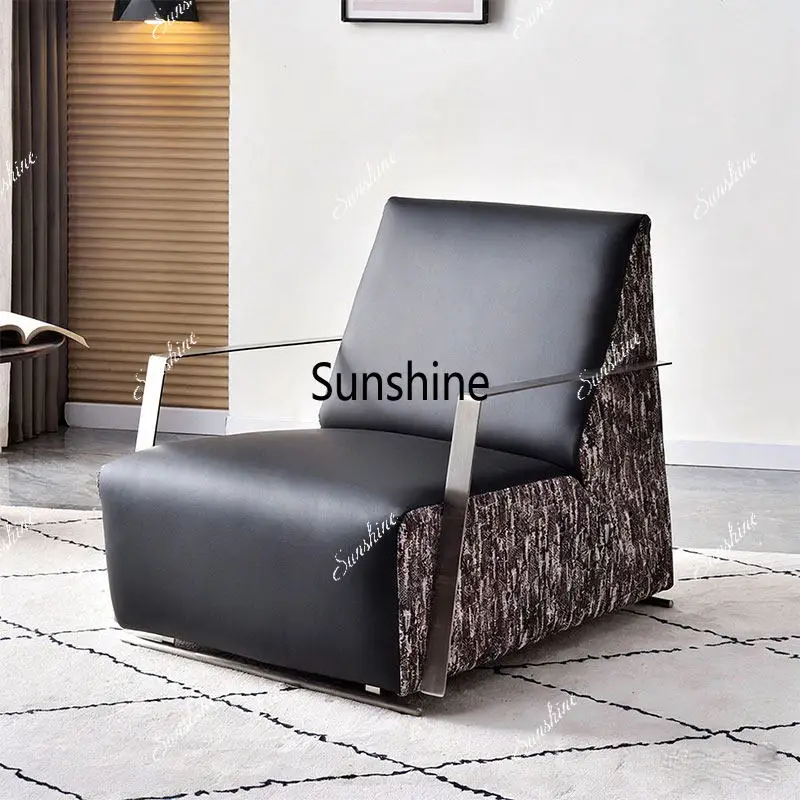 Modern Simple Single Sofa Chair Living Room Balcony Bedroom Premium Leisure Chair
Modern Simple Single Sofa Chair Living Room Balcony Bedroom Premium Leisure Chair