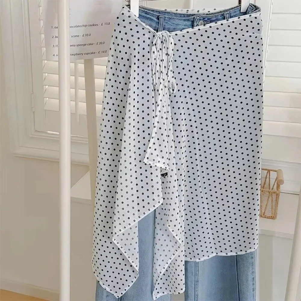 Layered Wear Half Skirt Polka Dot Fart Curtain Mesh Skirt Leopard Underskirt Slips Transparent Lace-up Midi Dress Y2K
Layered Wear Half Skirt Polka Dot Fart Curtain Mesh Skirt Leopard Underskirt Slips Transparent Lace-up Midi Dress Y2K