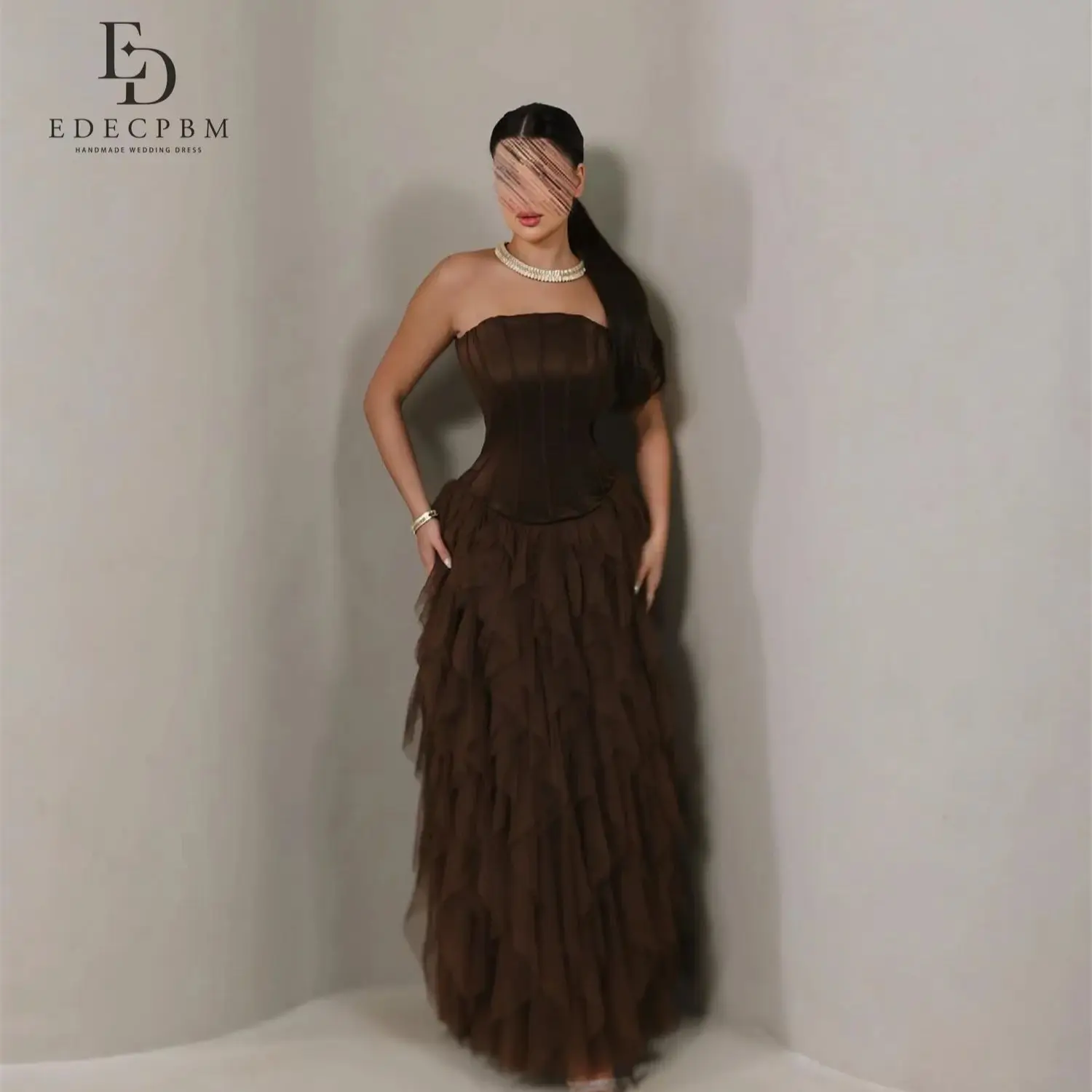 EDECPBM женское вечернее платье, платья для выпускного вечера по индивидуальному заказу для особых случаев, коричневые элегантные вечерние платья 2025 Vestidos De Festa
EDECPBM женское вечернее платье, платья для выпускного вечера по индивидуальному заказу для особых случаев, коричневые элегантные вечерние платья 2025 Vestidos De Festa