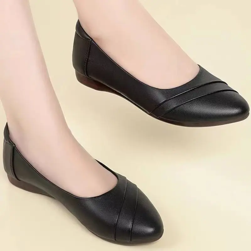 Shoes Women Mid Heel Office Lady Pumps PU Leather Black Basic Square Heeled Spring Autumn Loafers Female Zapatos Plus Size 41
Shoes Women Mid Heel Office Lady Pumps PU Leather Black Basic Square Heeled Spring Autumn Loafers Female Zapatos Plus Size 41