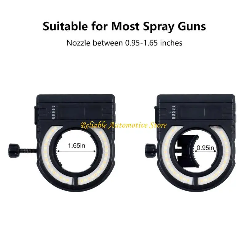 M68B Cordless Sprayer Guns Light Color Temperature 2700K-6500K Spotlights Adjustable Automotive Paint Light for Painting
M68B Cordless Sprayer Guns Light Color Temperature 2700K-6500K Spotlights Adjustable Automotive Paint Light for Painting