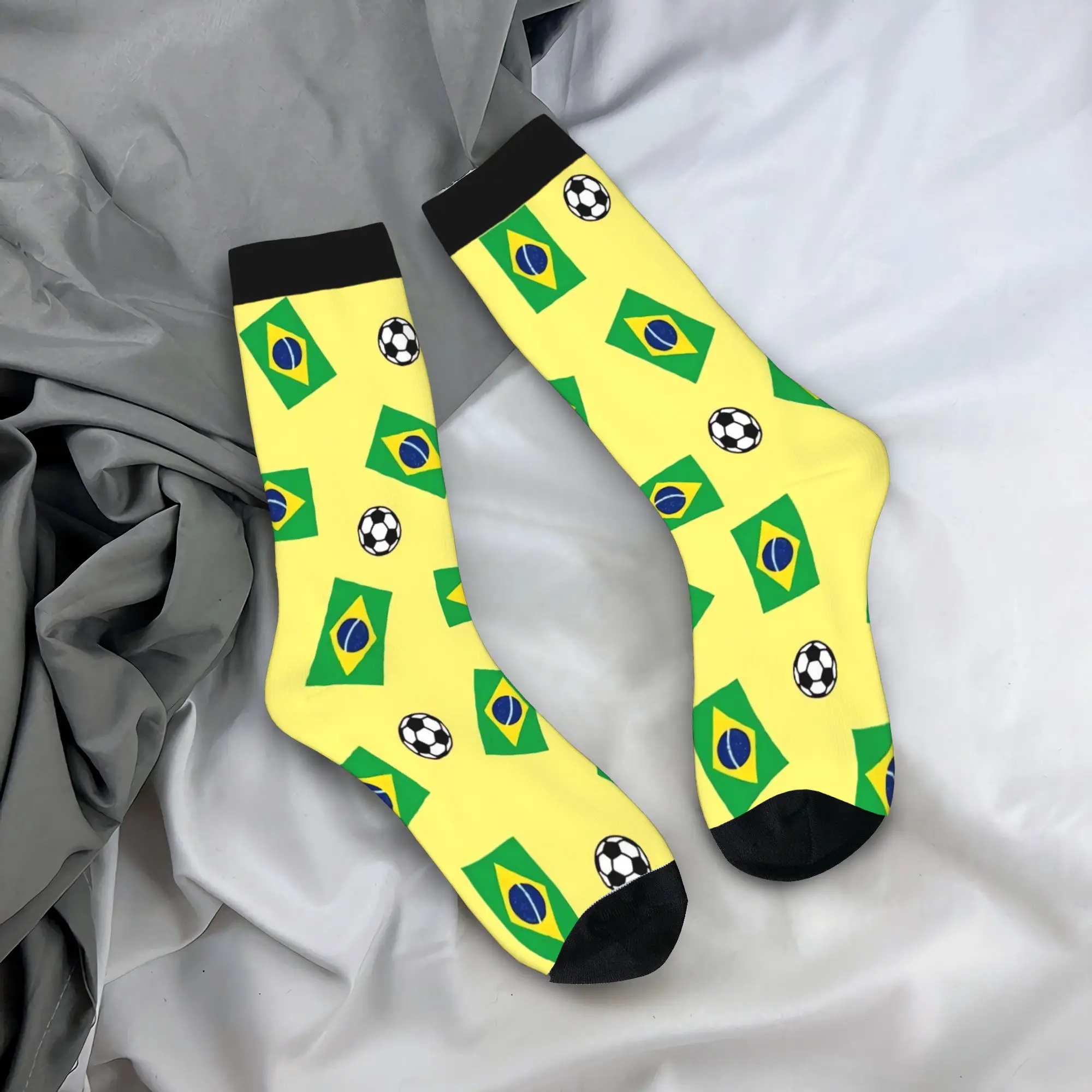 Men Socks Brazil Flag Art Design Stockings Autumn Kawaii Quality Socks Graphic Outdoor Sports Anti Sweat Socks
Men Socks Brazil Flag Art Design Stockings Autumn Kawaii Quality Socks Graphic Outdoor Sports Anti Sweat Socks