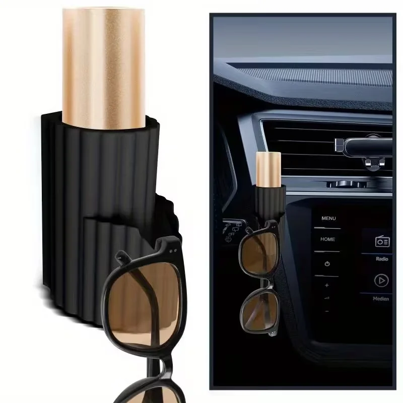 Universal Car Lipstick Rack Portable Small Item Storage Rack Practical Hook Design For Cosmetics Car Accessories Lipstick Holder
Universal Car Lipstick Rack Portable Small Item Storage Rack Practical Hook Design For Cosmetics Car Accessories Lipstick Holder