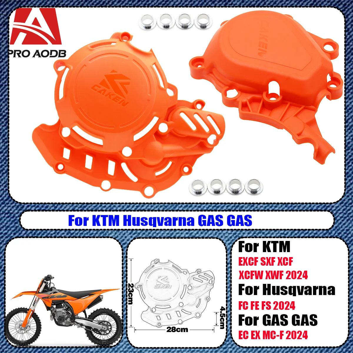 Engine Ignition Clutch Cover Protector Guard For Husqvarna 2024 FC450 FE450 FE501 FC FE 450 501 KTM EXCF SXF XCF GAS GAS EC EX
Engine Ignition Clutch Cover Protector Guard For Husqvarna 2024 FC450 FE450 FE501 FC FE 450 501 KTM EXCF SXF XCF GAS GAS EC EX