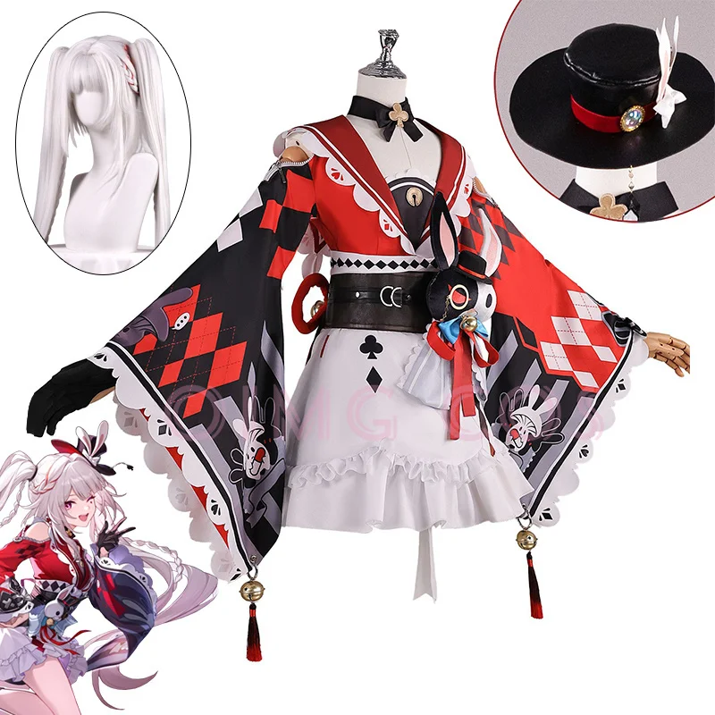 Sparkle Cosplay Costume Honkai Star Rail Carnival Uniform Wig Anime Halloween Costumes Game Men Character Outfits
Sparkle Cosplay Costume Honkai Star Rail Carnival Uniform Wig Anime Halloween Costumes Game Men Character Outfits