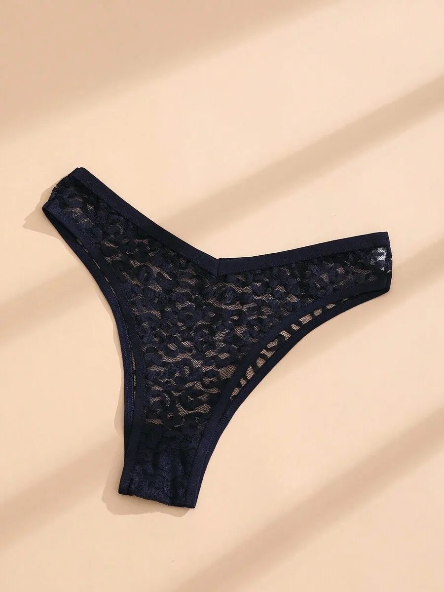 Womens Lace V-Waist Bikini Panties Solid Color Comfortable Breathable Underwear
Womens Lace V-Waist Bikini Panties Solid Color Comfortable Breathable Underwear