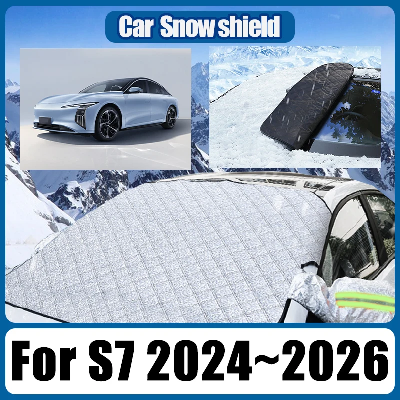 For Xinghai S7 2024 2025 2026 Anti-Icing Snow Shield Magnetic Sunshade Auto Front Windshield Sunshields Window Car Accessories
For Xinghai S7 2024 2025 2026 Anti-Icing Snow Shield Magnetic Sunshade Auto Front Windshield Sunshields Window Car Accessories
