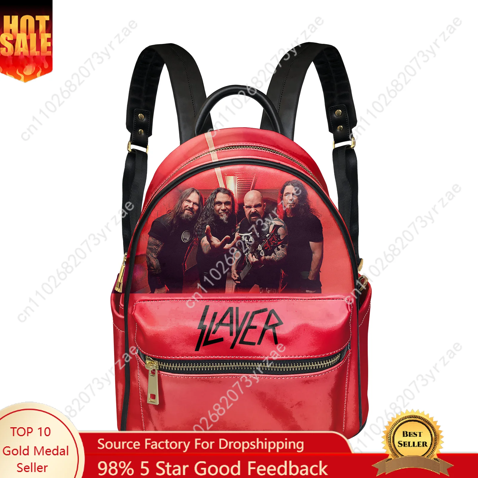 Slayer Backpack Womens Mens Knapsack Personalized Photo Text Double Shoulder Bag Business Travel Bookbag Custom Made Daypacks
Slayer Backpack Womens Mens Knapsack Personalized Photo Text Double Shoulder Bag Business Travel Bookbag Custom Made Daypacks