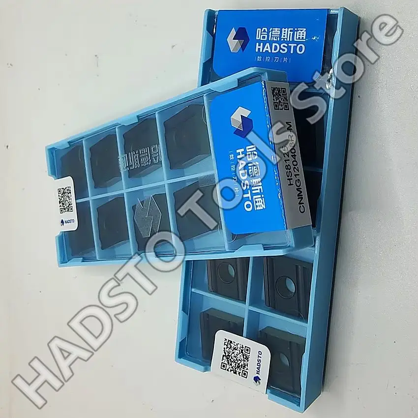 CNMG120408R-M HS8125 CNMG432 HADSTO CNC carbide inserts Dual color CVD coating Turning inserts For Steel 10pcs/box
CNMG120408R-M HS8125 CNMG432 HADSTO CNC carbide inserts Dual color CVD coating Turning inserts For Steel 10pcs/box