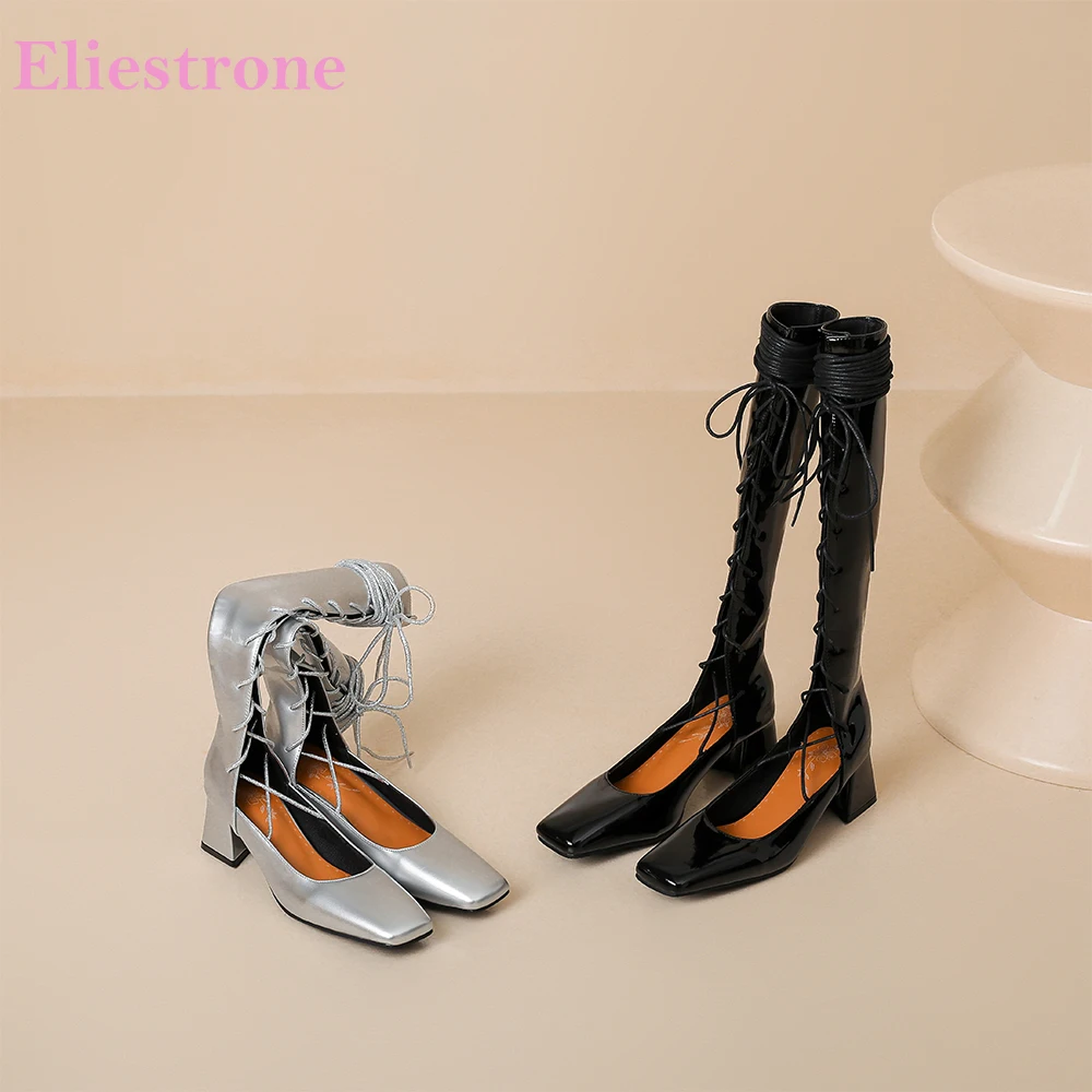 2026 New Rome Black Women Knee High Pumps Chunky Heels Sexy Lady Clubwear Shoes Wide Fit Plus Oversizs Sizes 11 42 46 48
2026 New Rome Black Women Knee High Pumps Chunky Heels Sexy Lady Clubwear Shoes Wide Fit Plus Oversizs Sizes 11 42 46 48