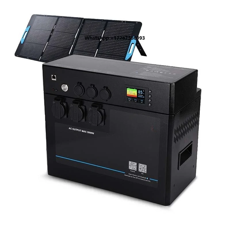 Top Selling Solar House 3000W Power Bank Ev Portable Electric Station Home Generator Transformer Battery
Top Selling Solar House 3000W Power Bank Ev Portable Electric Station Home Generator Transformer Battery