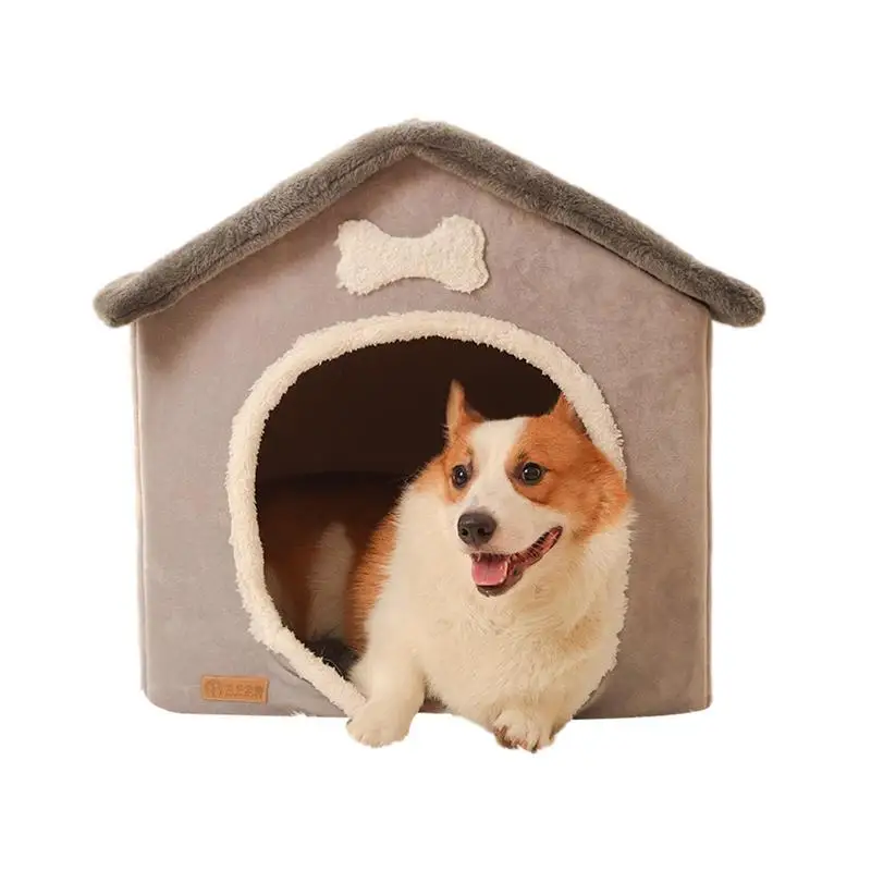 Warm Cat House for Winter Enclosed Warm Plush Sleeping Nest Bed with Removable Cushion Pet House for Small Medium Large Dogs
Warm Cat House for Winter Enclosed Warm Plush Sleeping Nest Bed with Removable Cushion Pet House for Small Medium Large Dogs