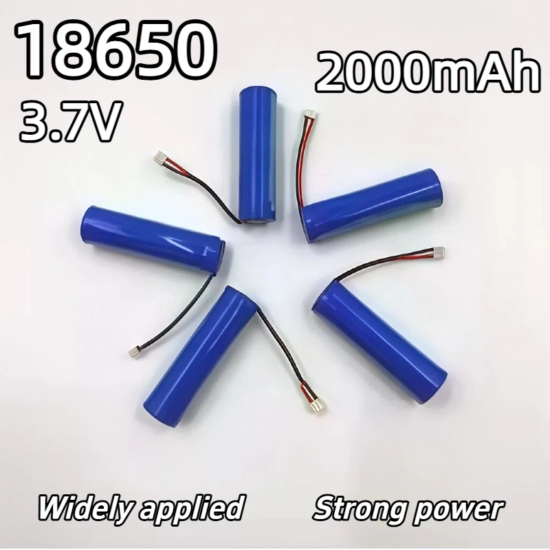 18650 Battery 3.7V 2000mAh Rechargeable Li-ion for Bluetooth Speaker, Fishing LED Light, DIY Projects Power Pack 1-20PC
18650 Battery 3.7V 2000mAh Rechargeable Li-ion for Bluetooth Speaker, Fishing LED Light, DIY Projects Power Pack 1-20PC