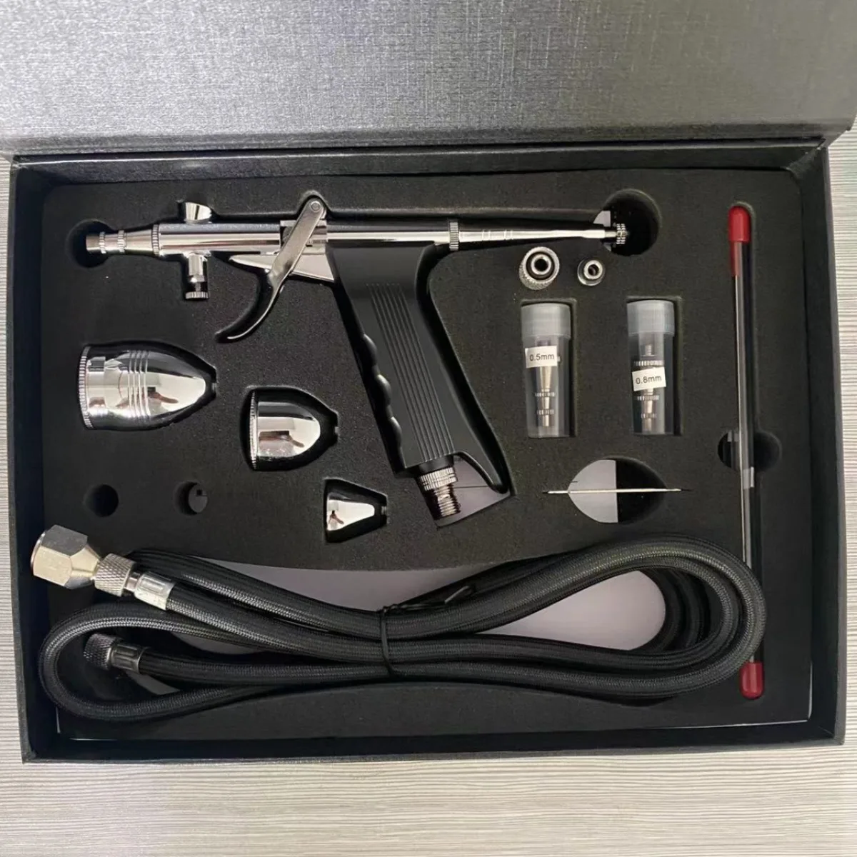 Improved 116B 7 Type Airbrush Three Calibers Modular Leather Refinish Set Refinish Airbrush Color
Improved 116B 7 Type Airbrush Three Calibers Modular Leather Refinish Set Refinish Airbrush Color