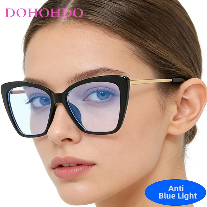 Classic Brand Cat Eye Optical Glasses Men And Women Fashion Trendy Luxury Designer Computer Anti-Blue Light Protection Spectacle
Classic Brand Cat Eye Optical Glasses Men And Women Fashion Trendy Luxury Designer Computer Anti-Blue Light Protection Spectacle