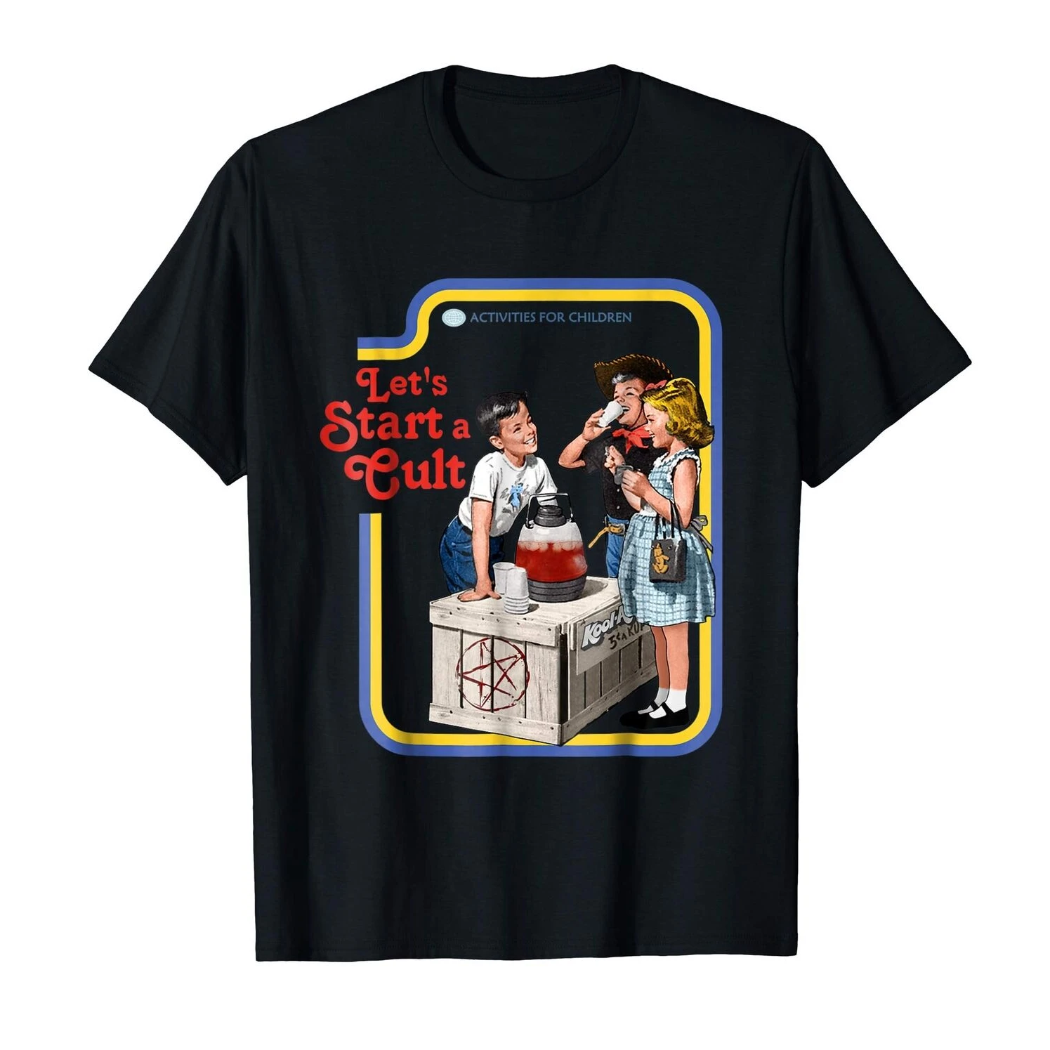 Let's Start A Cult Activities for Children. Retro Halloween Witch T Shirt. New 100% Cotton Short Sleeve O-Neck Casual T-shirts
Let's Start A Cult Activities for Children. Retro Halloween Witch T Shirt. New 100% Cotton Short Sleeve O-Neck Casual T-shirts