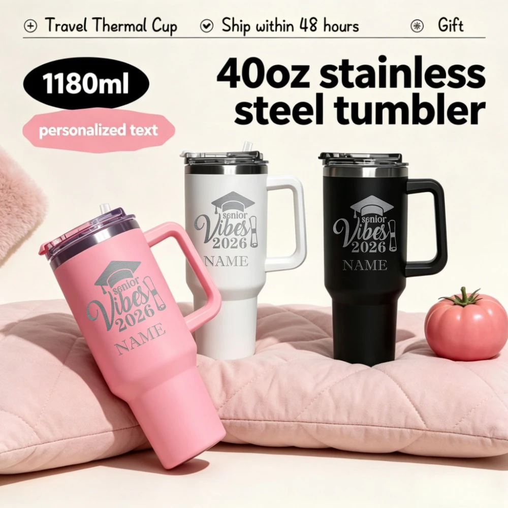 1L Graduate personalized text bottle Stainless steel themo bottle, Thermal mug for coffee Aesthetic water bottle Graduation gift
1L Graduate personalized text bottle Stainless steel themo bottle, Thermal mug for coffee Aesthetic water bottle Graduation gift