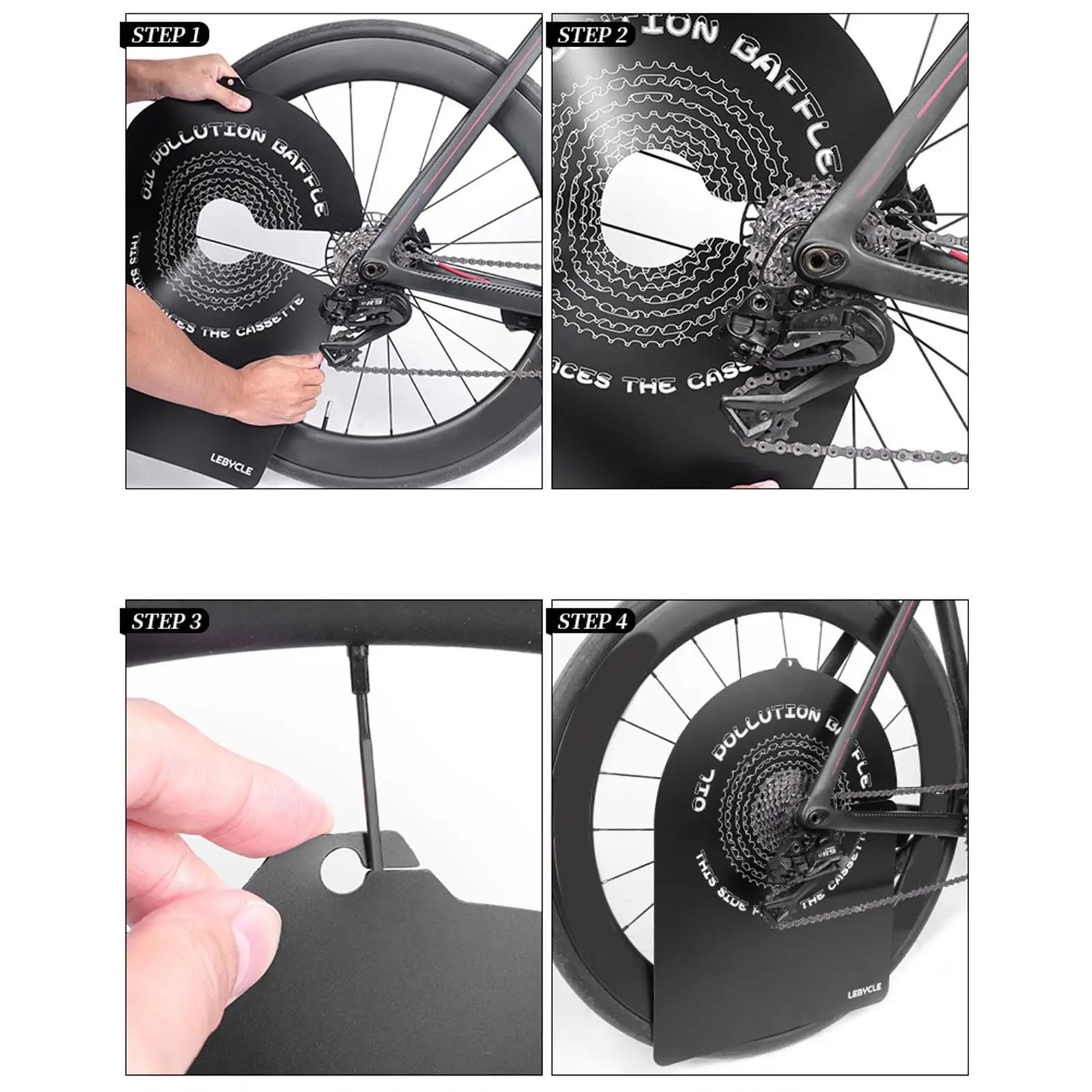 Bike Disc Brake Shield Lightweight Dirt Protection Cover Anti Rotation Secure Fit for Bicycle Washing and Chain Guard
Bike Disc Brake Shield Lightweight Dirt Protection Cover Anti Rotation Secure Fit for Bicycle Washing and Chain Guard