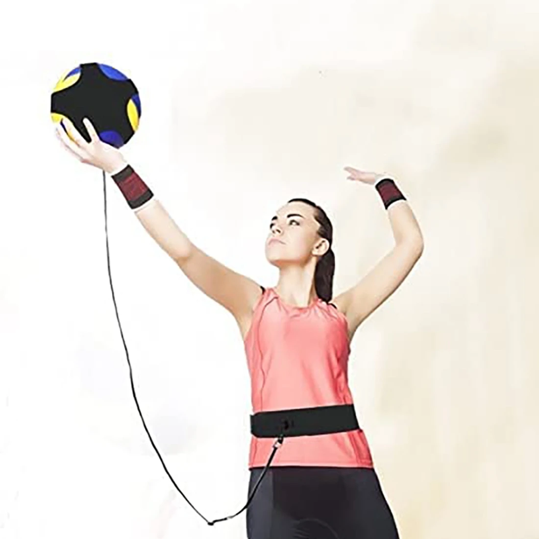 Volleyball Premium Training Equipment Rebounder Serving Trainer Spike Practice For Indoor Outdoor Resistance Belt Set
Volleyball Premium Training Equipment Rebounder Serving Trainer Spike Practice For Indoor Outdoor Resistance Belt Set