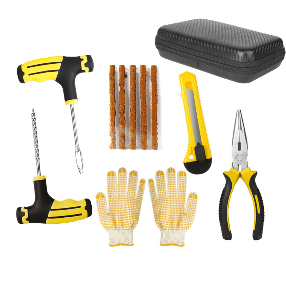 Tire Repair Kit Thread Drill Set Accessories Car Tire Repair Tool Puncture Plug Tool Replacement Tire Puncture Fast
Tire Repair Kit Thread Drill Set Accessories Car Tire Repair Tool Puncture Plug Tool Replacement Tire Puncture Fast
