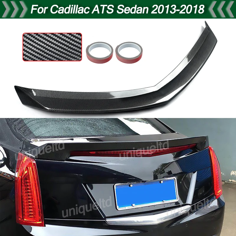 Rear Lip Spoiler Fit For Cadillac ATS 2013 2014 2015 2016 2017 2018 V Sport Highkick Trunk Spoiler Wing Carbon Look ABS Parts
Rear Lip Spoiler Fit For Cadillac ATS 2013 2014 2015 2016 2017 2018 V Sport Highkick Trunk Spoiler Wing Carbon Look ABS Parts