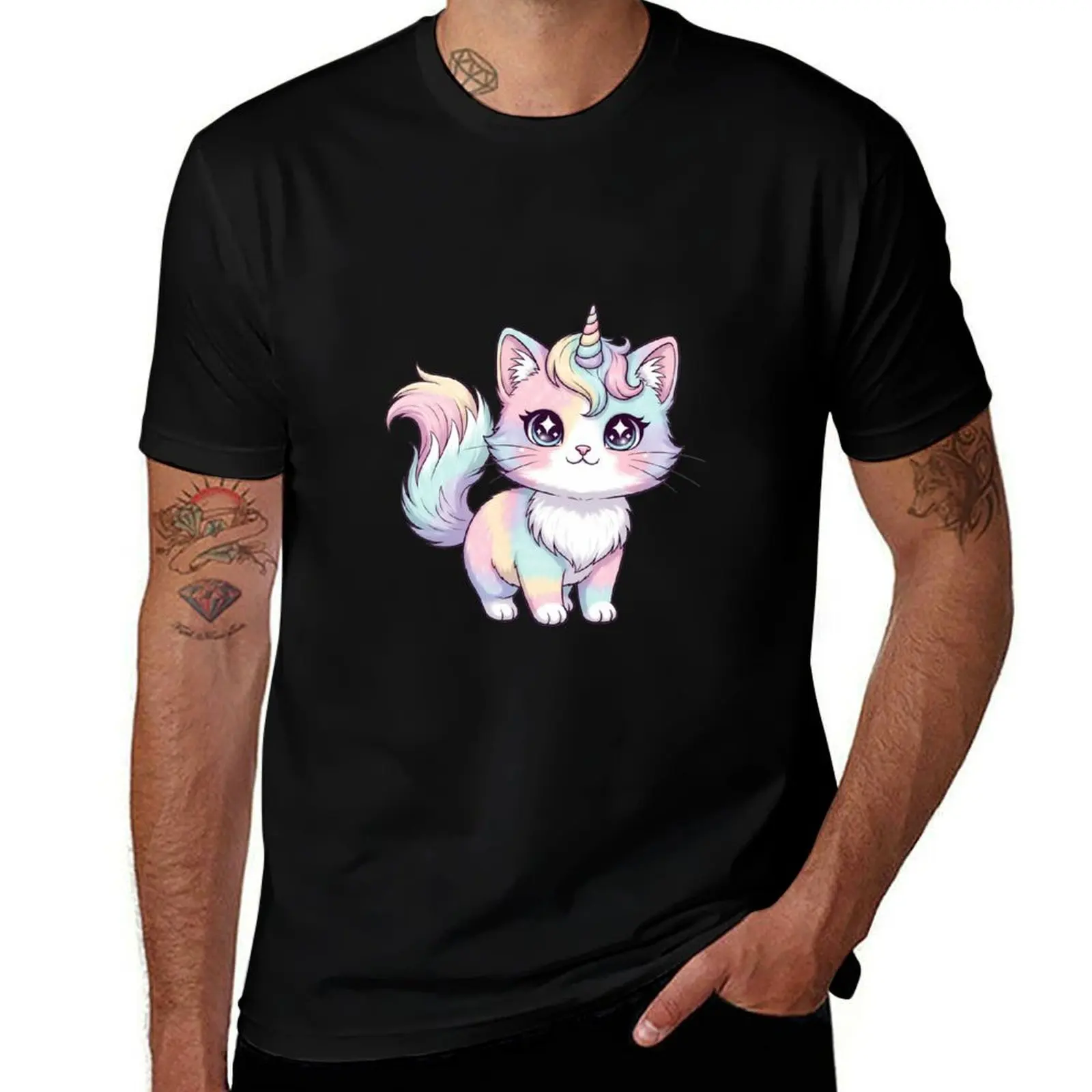 Футболка Kawaii Caticorn, модные рубашки, уличная одежда, футболка большого размера для мужчин
Футболка Kawaii Caticorn, модные рубашки, уличная одежда, футболка большого размера для мужчин
