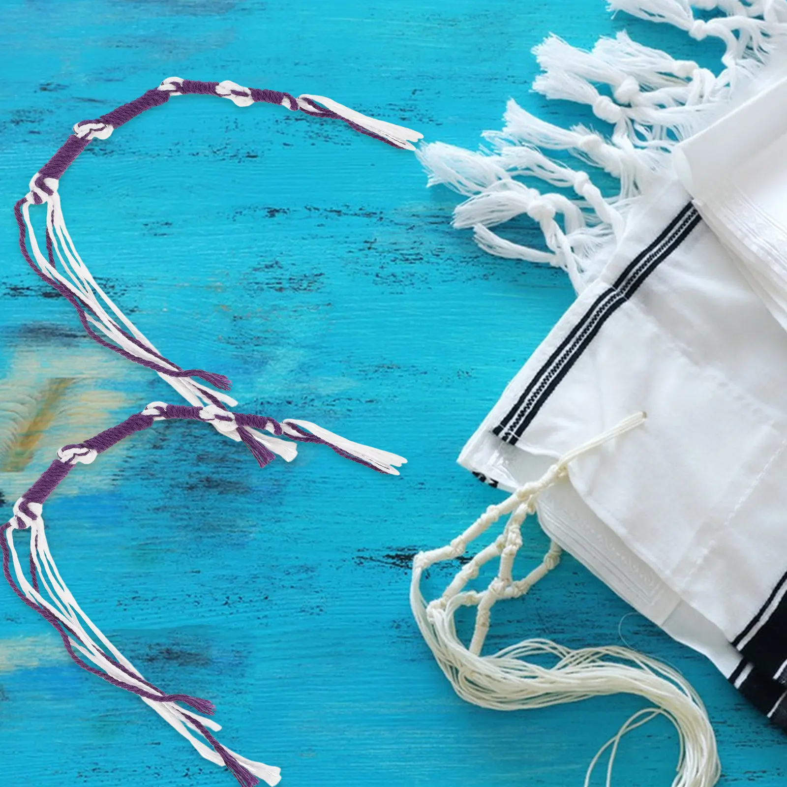 8Pcs Tzitzits Tassel Accessories for Hebrew Garments Jewish Prayer Shawl Pants Jeans Traditional Tzitzit Thread Tassels Home
8Pcs Tzitzits Tassel Accessories for Hebrew Garments Jewish Prayer Shawl Pants Jeans Traditional Tzitzit Thread Tassels Home