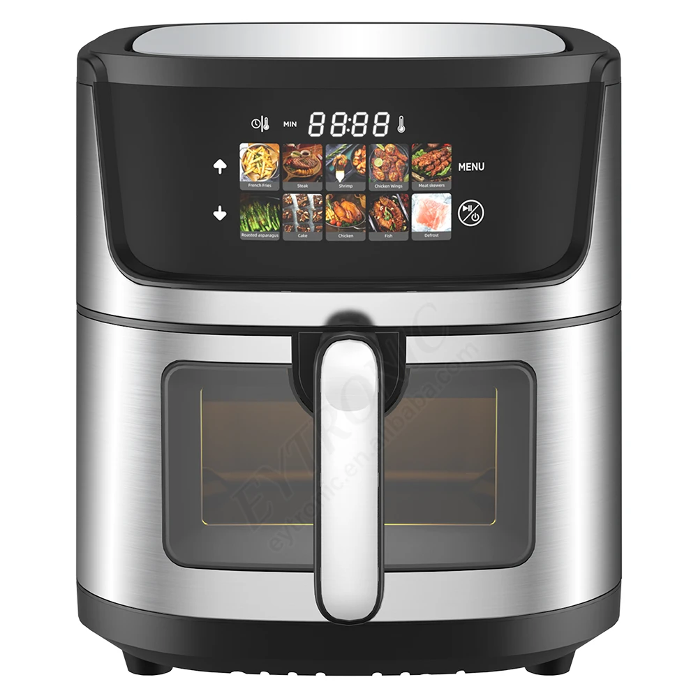 9л фритюрница, многофункциональная цифровая фритюрница с двойным нагревом, духовка, безмасляная умная фритюрница, нержавеющая сталь
9л фритюрница, многофункциональная цифровая фритюрница с двойным нагревом, духовка, безмасляная умная фритюрница, нержавеющая сталь