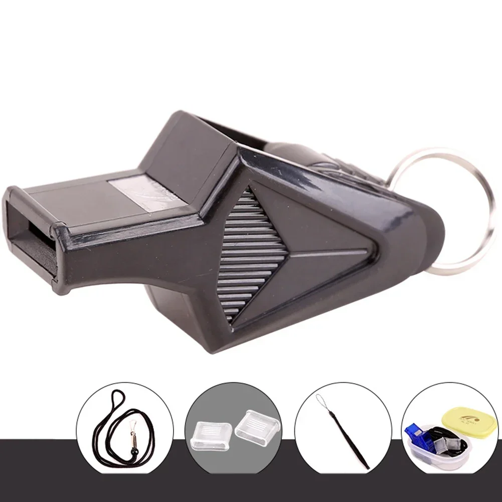 Sports Whistle Referee Whistle Plastic Whistle Referee Whistle 130dB Volume 5 Colors ABS No Ball Whistle For Outdoor Sports
Sports Whistle Referee Whistle Plastic Whistle Referee Whistle 130dB Volume 5 Colors ABS No Ball Whistle For Outdoor Sports