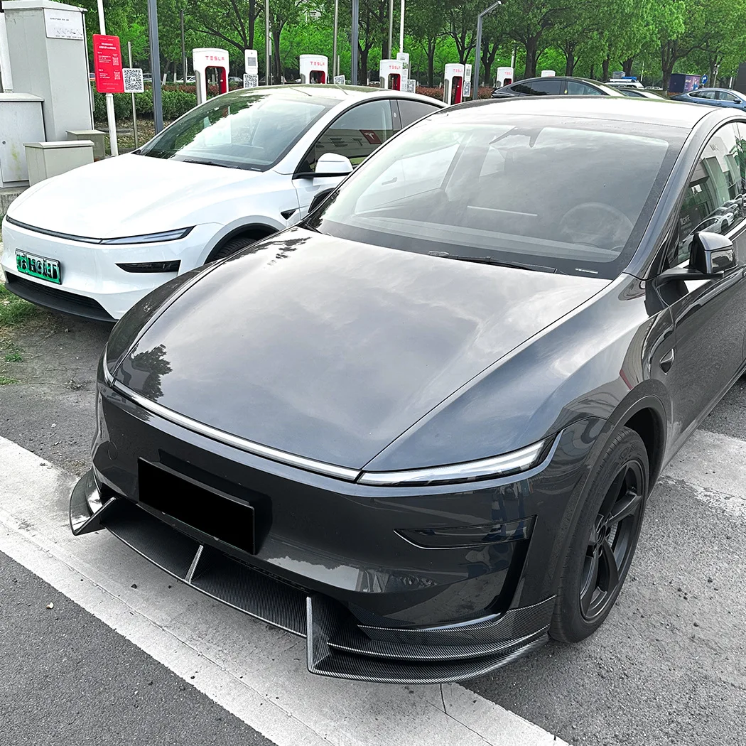 Для Tesla Model Y Facelift 2024-2025: Передний бампер, сплиттер-спойлер, глянцевый черный, из АБС-пластика
Для Tesla Model Y Facelift 2024-2025: Передний бампер, сплиттер-спойлер, глянцевый черный, из АБС-пластика