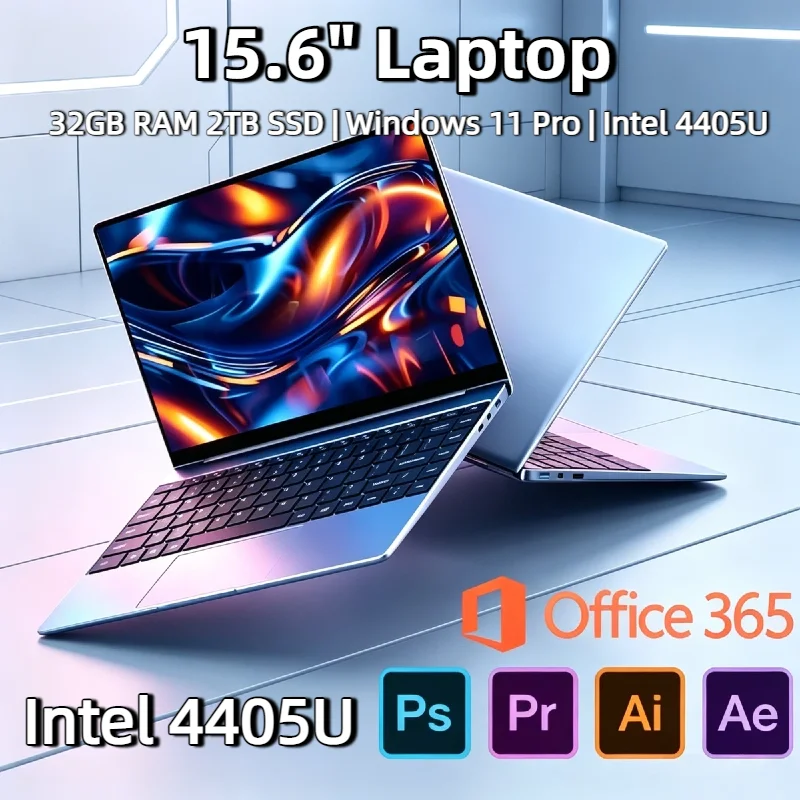 15.6 Inch Intel 4405U Ultra Slim Laptop Windows 11 16GB RAM 2TB SSD Gamer Notebook 1920x1080 Display Office Study Gaming PC
15.6 Inch Intel 4405U Ultra Slim Laptop Windows 11 16GB RAM 2TB SSD Gamer Notebook 1920x1080 Display Office Study Gaming PC