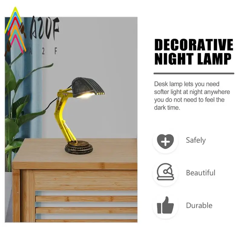 A20F-Excavator Table Lamp Construction Decor Boy LED Christmas Light Lights Toddler Office Valentine's Gift Lamp For Bedroom
A20F-Excavator Table Lamp Construction Decor Boy LED Christmas Light Lights Toddler Office Valentine's Gift Lamp For Bedroom